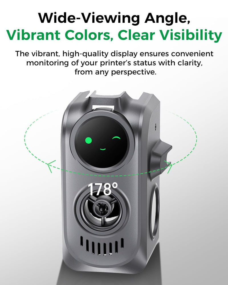 Creality Official Creator Knomi Hi, Expressions Visualized Smart Print Head Display Screen, Custom Colors & GIFS, Real-time Display of Printing Status, 3D Printer Upgrade Accessories for Creality Hi