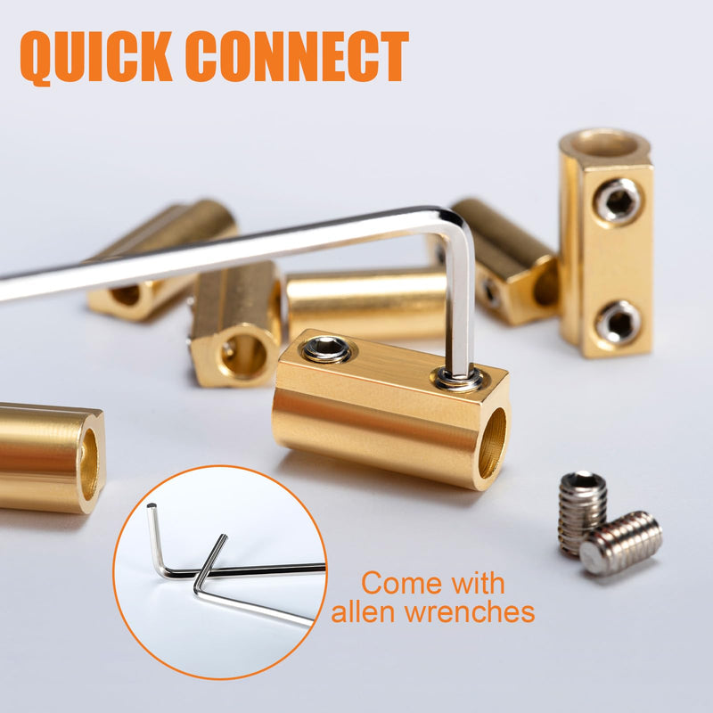 Fineday Wire Connectors Kit, 14 Pcs Terminals with Heat Shrink Tubing, (16-8awg)*8 + (8-4awg)*6