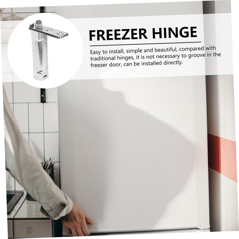 Automatic Door Closer Hinge for Refrigerator Freezer Doors Replacement Zinc Alloy Self Closing Door Hinges with Precise Positioning for