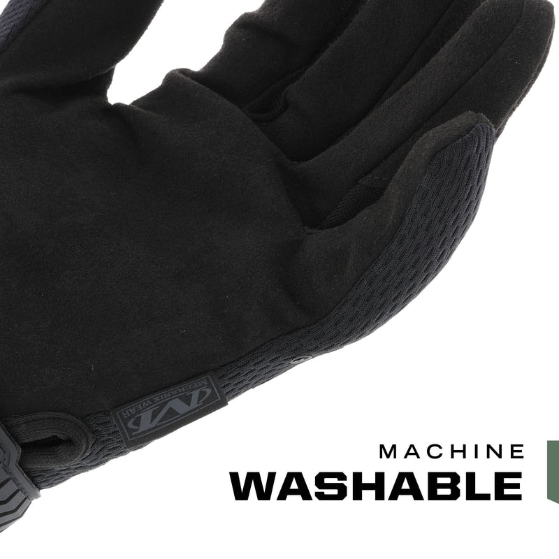 Mechanix Wear: The Original Covert Tactical Work Gloves with Secure Fit, Flexible Grip for Multi-Purpose Use, Durable Touchscreen Safety Gloves for Men (Black, Large) Black