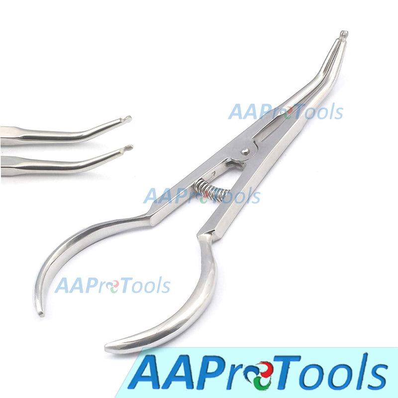 Separating Pliers Curved for Orthodontic Rubber Band Elastic Bracket Holder Dental Instruments