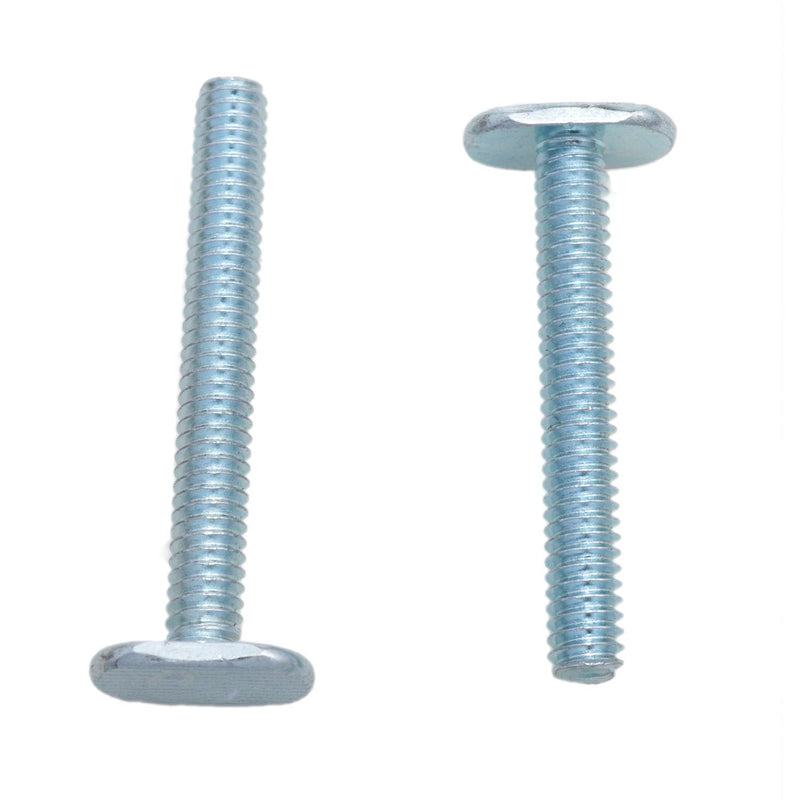 T Slot Bolts 1/4"-20 T Track Bolts T Bolts T Slot Hardware T-Rail Fittings for Woodworking Fixtures and Fixed Installation 10PCS