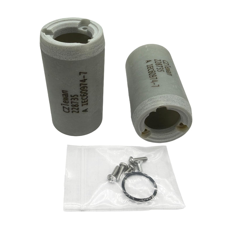 2Pcs 228735 Kit, Mrt Wear Resistance Fit for Hypertherm 45-105A Torch, Fit for M65/M65M/M85/M85M/ M105/M105M Mounting Sleeve