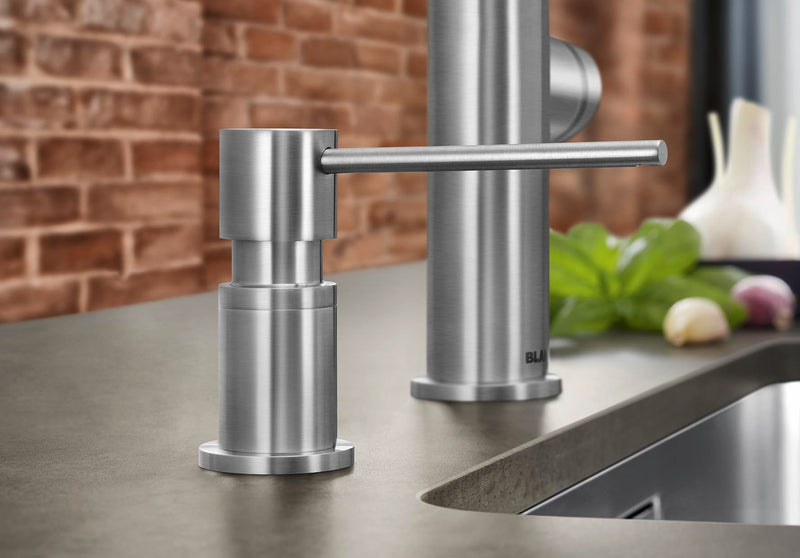 Blanco 527743 LATO Soap Dispenser Satin Dark Steel
