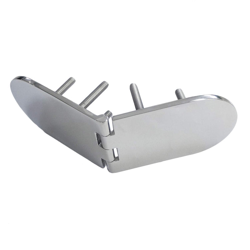 Heavy Duty Marine Grade 316 SS Boat Casting Hinge 7.48"(L)*2-9/16"(w) Hidden Concealed Fastener 3/16" thinckness for lockers, Cabin Doors and hatches Door Hatch