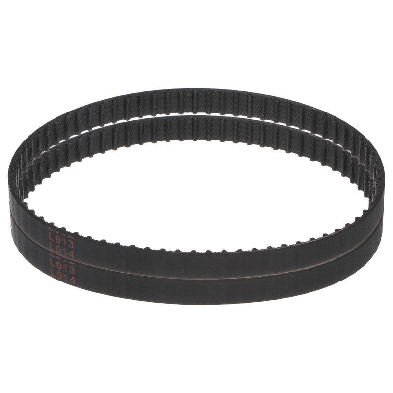 uxcell 2pcs 142XL 037 Timing Belt 71 Teeth Rubber Geared Cogged Belt, 0.37" Width, 0.20" Pitch Mechanical Replacement Belts 142XL037