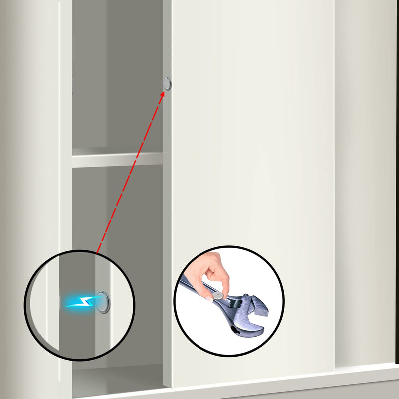 Mousike Magnetic Door Catch Ultra Thin Cabinet Magnets Stainless Steel Drawer Magnet Catch for Sliding Door Closure Kitchen Cabinet Cupboard Closet Closer (16Pack) 16 Pack Silvery white