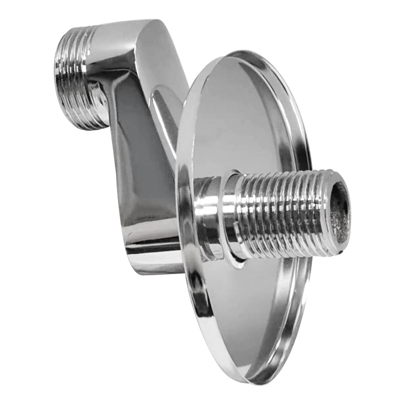 1 Pair of Faucet Adjustable Swing Arms Solid Brass Wall Mount Claw Foot Bathtub Shower 3-3/8 Inch Adapter with Hardware