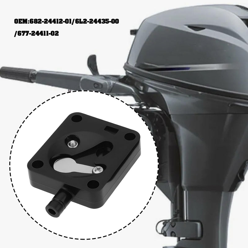 ECSiNG 1Set Fuel Pump Repair Kit 682-24412-01 Compatible with Yamaha Outboard Motor 2 Stroke 20HP/25HP 6L2/6L3 Series