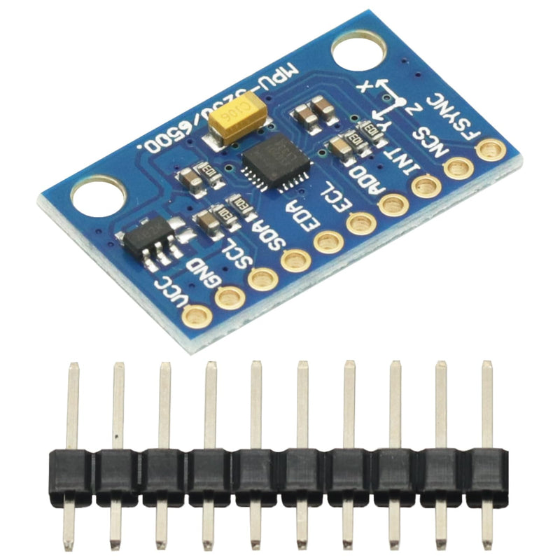 2 Pcs MPU6500 6-Axis Gyroscope Accelerometer Sensor Module Replace MPU6050 6-axis Gyroscope Accelerator Sensor Module for Arduino