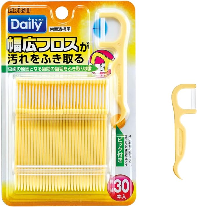 Ebisu Wide Floss, Pack of 30 - NewNest Australia