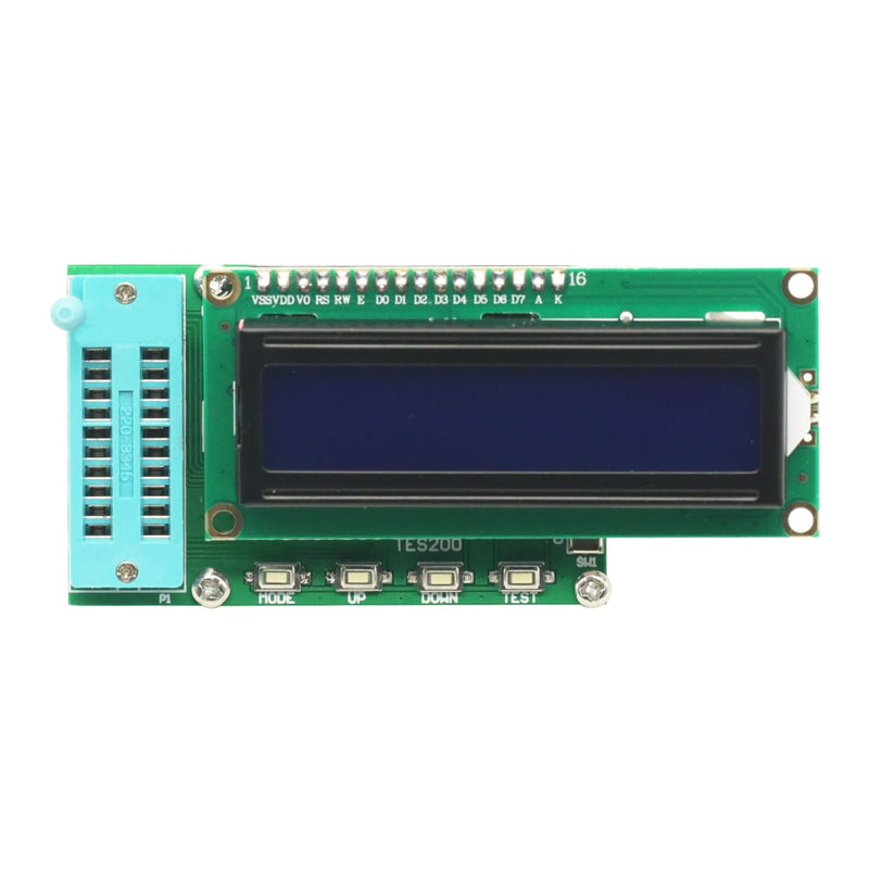 TES200 Digital Integrated Circuit Tester 74 40 45 Series IC Logic Gate Checker Module