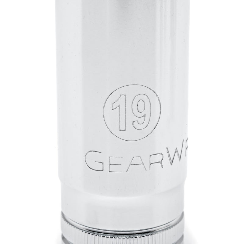 GEARWRENCH 14 Piece 3/8" Drive 6 Pt. Deep Socket Set, Metric - 80554 14 Pc 3/8"