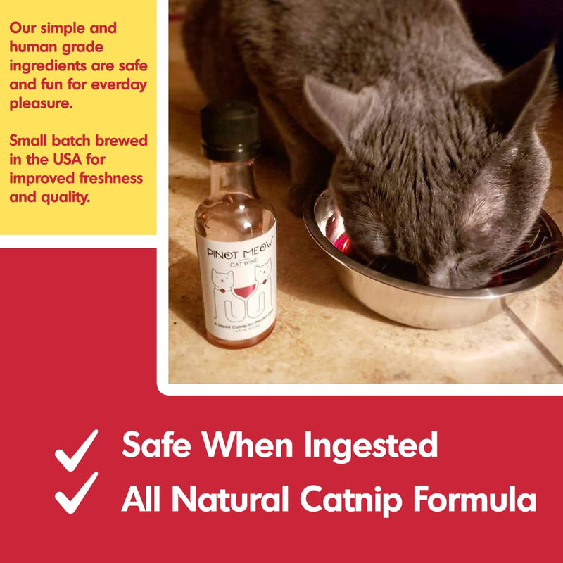 PetWineShop Cat Wine Pawty Pack Catnip Wine CatWine Set for Cats & Kittens - PawsPlanet Australia