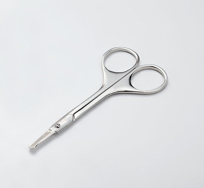 Takumi no Kogi Green Bell Suncraft G-2106 Stainless Steel Forged Nose Hair Scissors - NewNest Australia