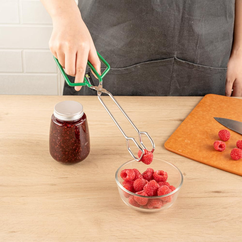 Restaurantware-Canning Utensil Set, 1 Canning Tool Kit - 6-Piece Set, Includes Vinyl-Coated Jar Tong, Lifter, Wrench, Stainless Steel Equipment, With Lid Lifter, Funnel, And Bubble Popper