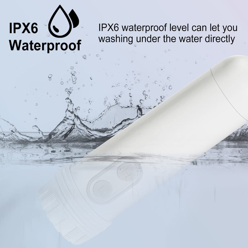 Portable Bidet - Mini Foldable Handheld Personal Travel Bidet with 2 Pressure Options Electric Sprayer Toilet for Personal Hygiene Cleaning/Soothing Postpartum Care/Perineal & Hemmoroid Treatment While