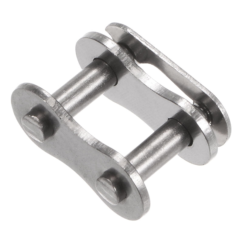 uxcell 10Pcs #40 Chain Master Connector Link Roller 1/2" Pitch Stainless Steel Standard Connecting Split Links for 08A Chain 1/2-inch
