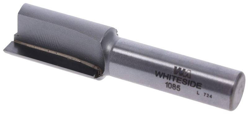 Whiteside 1085 Straight Router Bit: 3/4 Inch Cutting Diameter, 1/2 Inch Shank, 1-1/4 Inch Cutting Length