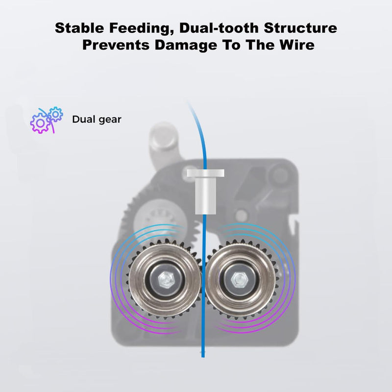 Creality K1/K1 Max/K1C/K1 SE Upgrade Ceramic Heating Block Hotend Kit, Quick Swap Nozzle Kit, K1 Series 3D Printer Hotend 600mm/s High-Speed (Extruder for K1C/K1 SE) M(Extruder for K1C/K1 SE)