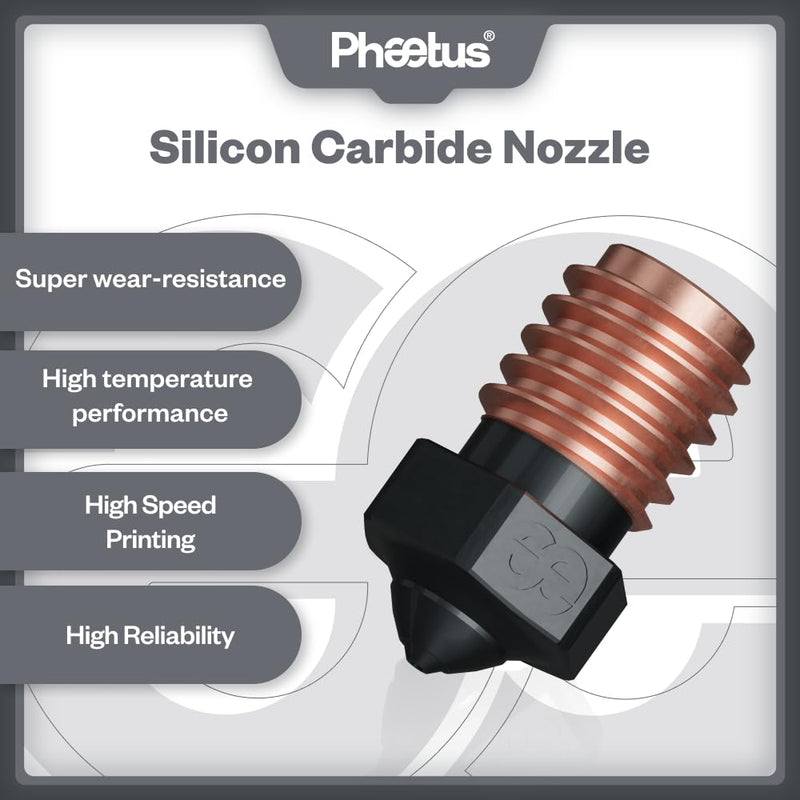 Phaetus PS Silicone Carbide Nozzle 0.4/1.75mm
