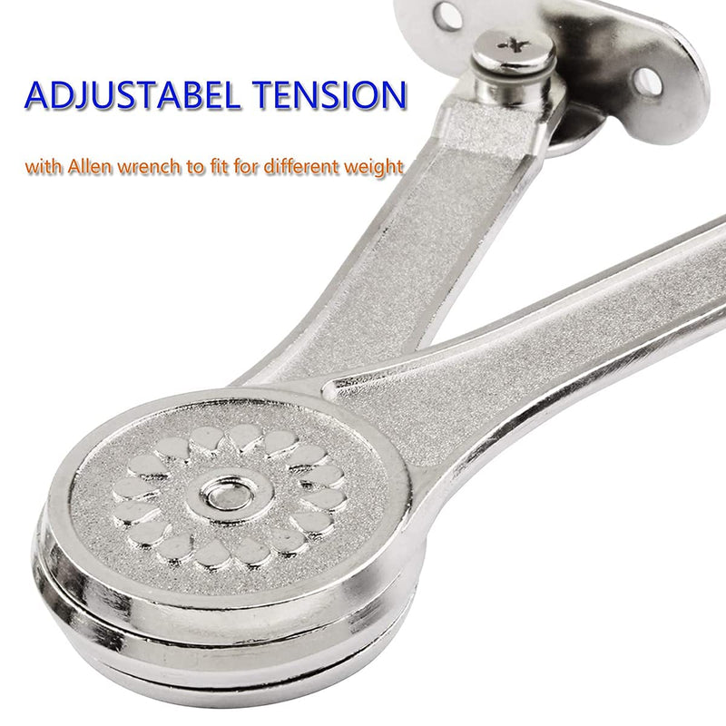 Toy Box Hinges Soft Close Hinges Heavy Duty, for Chest Toy Box,Lid Stay Support 50lb/2pcs (APFFSY)
