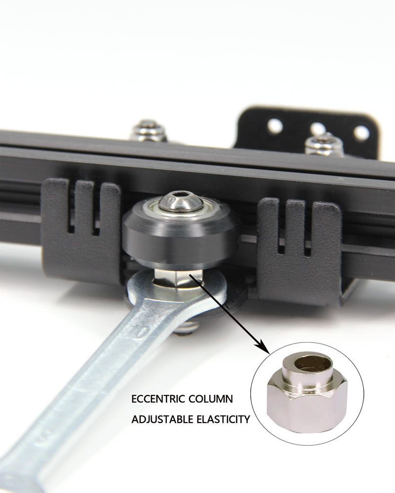 Ender 3 Direct Drive Upgrade Kit Aluminum Plate with Dual Gear Extruder Kit with Motor Easy Print TPU Flexible Filament for Ender3/3 V2/3 Pro/CR10 (Aluminum Plate+Dual Extruder+Motor Kit) Aluminum Plate+Dual Extruder+Motor Kit