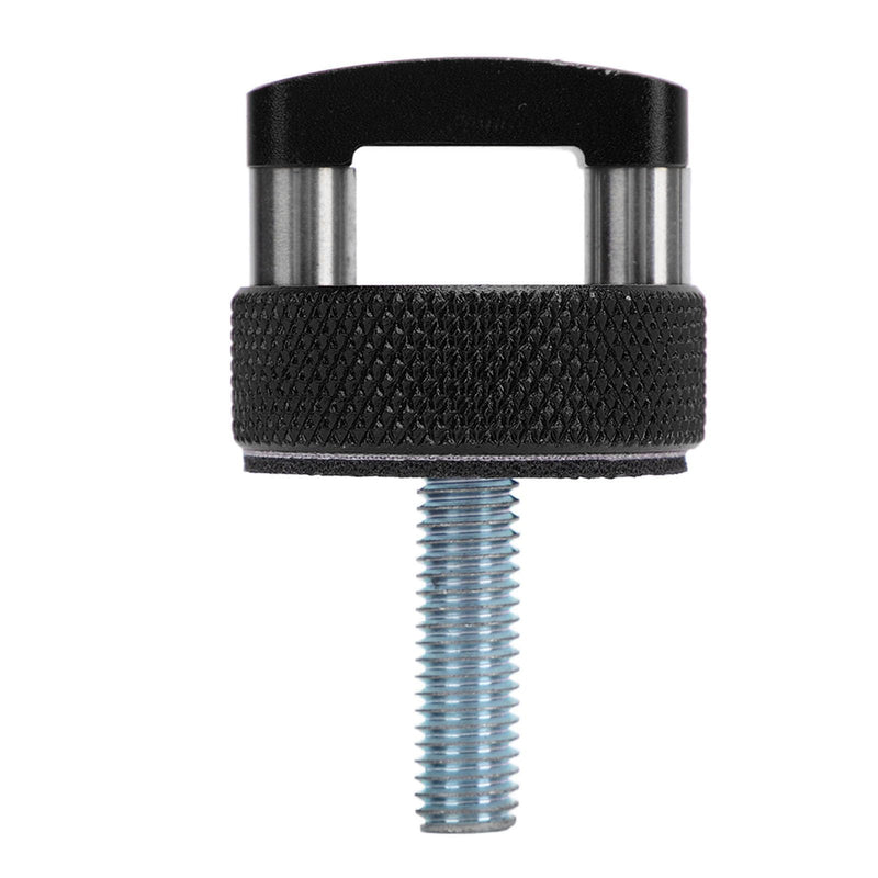 Billet Aluminum Hard Top Quick Removal Fastener Thumb Screw, 8 Pcs M8 1.25 Thread Integrated D Ring for Bronco 2dr 4dr 2021 Onwards (Black)