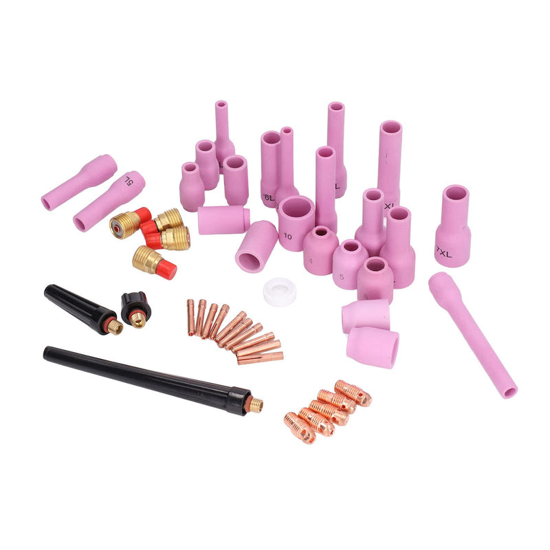 Welding Accessory Kit, Back Arc Welder Accessories 46Pcs for PTA-9 PTA-9V -20