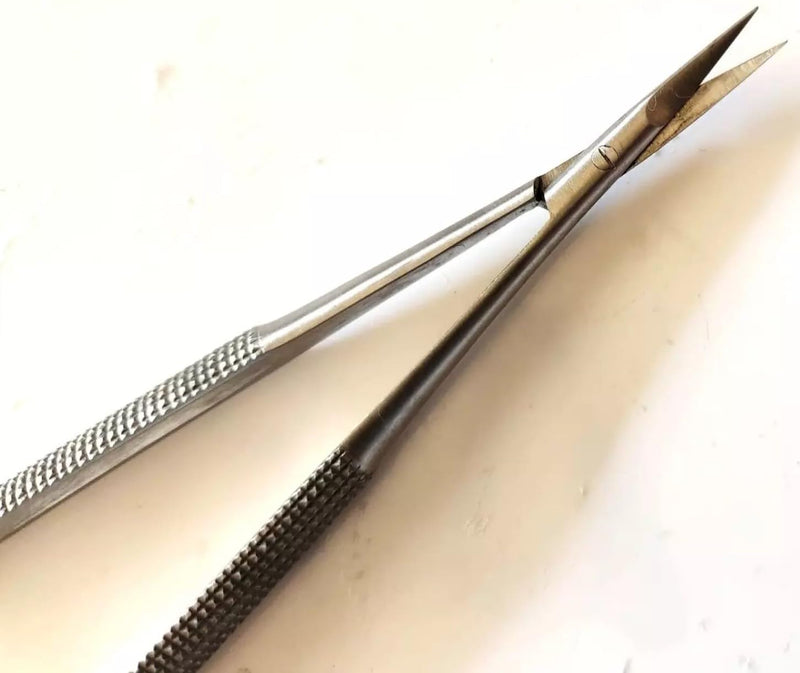 TC Castroviejo Micro Scissors 6" Straight Surgical Dental Eye German Stainless Steel