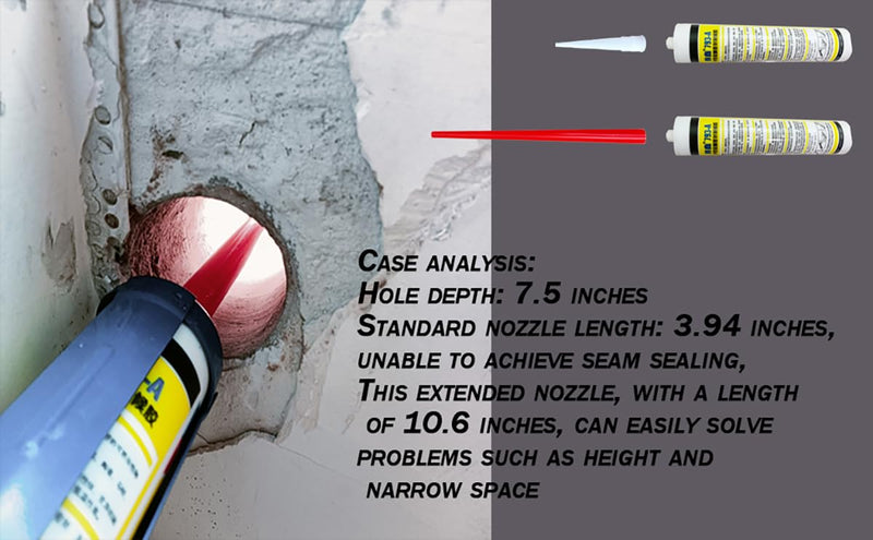 Caulk Tube Adapters Caulking Nozzle