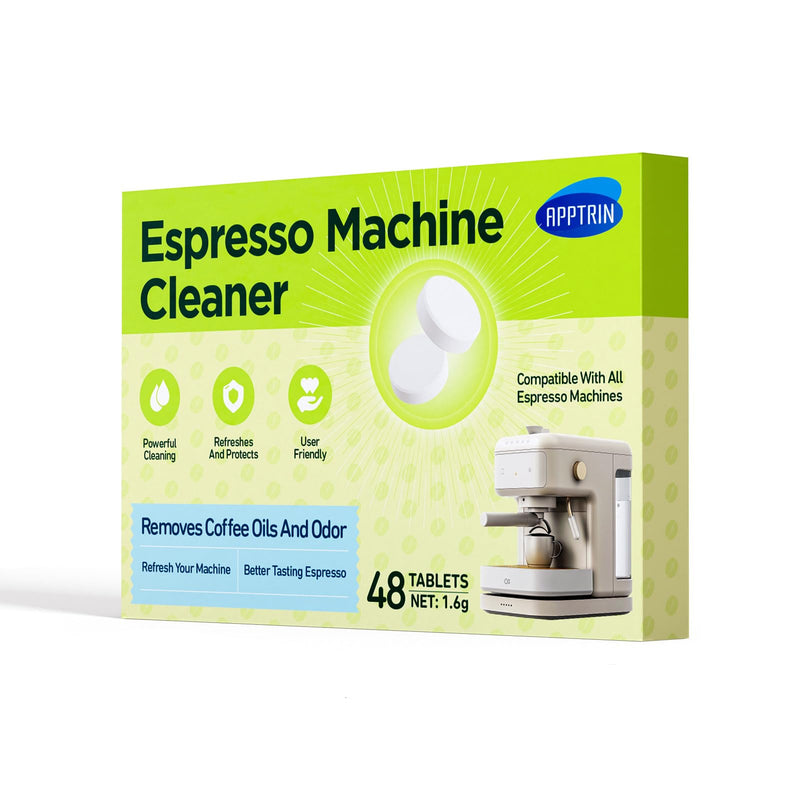 Espresso Machine Cleaning Tablets, Coffee Machine Cleaning Pods, Coffee Machine Cleaner for All Espresso Machine, 48 Pack 1 Count (Pack of 48)
