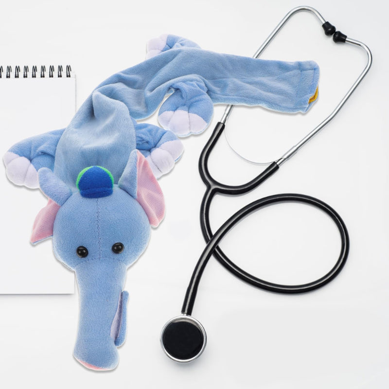 Healeved Animal Stethoscope Cover Sleeve Stethoscope Replacement Accessories with Secure Button Decorative Protector for Nurses Doctors Veterinarians Family Use 23.03 X 7.08 X 2.95 in
