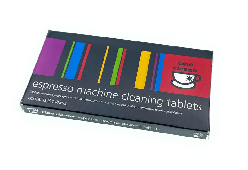 Cino Cleano Espresso Machine Cleaning Tablets, for Breville Espresso Machines, Descaling Tablets for Baristas (Pack of 2, 16 Tablets) 8 Count (Pack of 2)