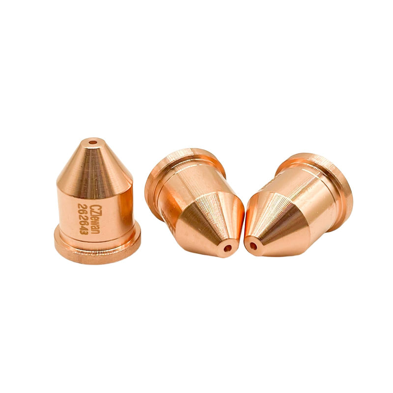 10Pcs 262643 Nozzle Tip 40A 10Pcs 256026 Electrodes Fit Miller XT60 | Plasma Cutter Torch Consumables 10pcs 256026 & 10pcs 262643