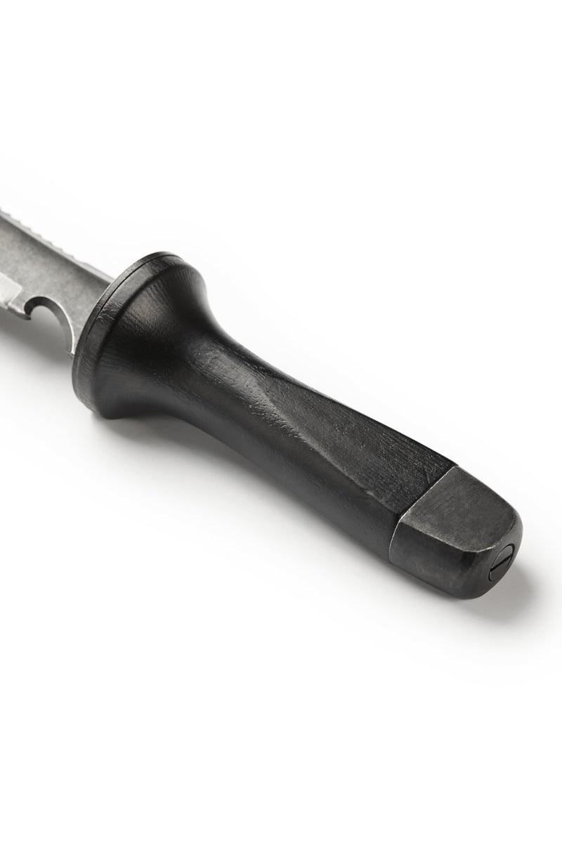 Hori Hori Garden Knife, Traditional Japanese Weeding Tool with ergonomic wooden handle. Hori garden tool with 7'inch blade with case. (Weeder blade) Weeder blade