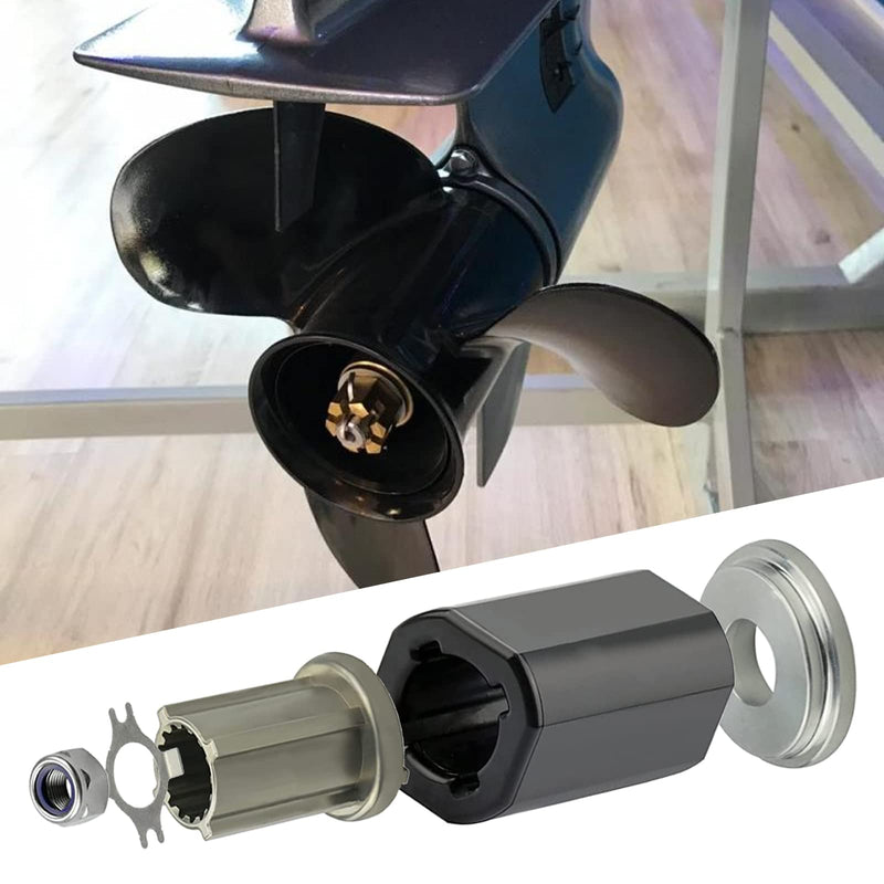 Mercury Prop Hub Kit, 835257K1 835257Q1 Flo-Torq II Hub Kit Replace for Mercury 135-300 HP/Mercruiser Alpha Bravo One Drives, Replacement Quicksilver