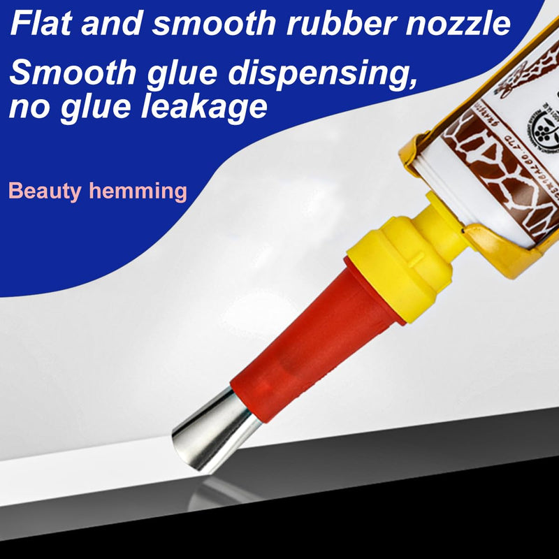 30Pcs Caulking Finisher Kit, Caulking Nozzle Tips Stainless Steel 18 Caulking Nozzle Applicators with 8 Connector Caulking Guns and 4 Grout Scraper for Bathroom Kitchen Doors Windows 30Pcs