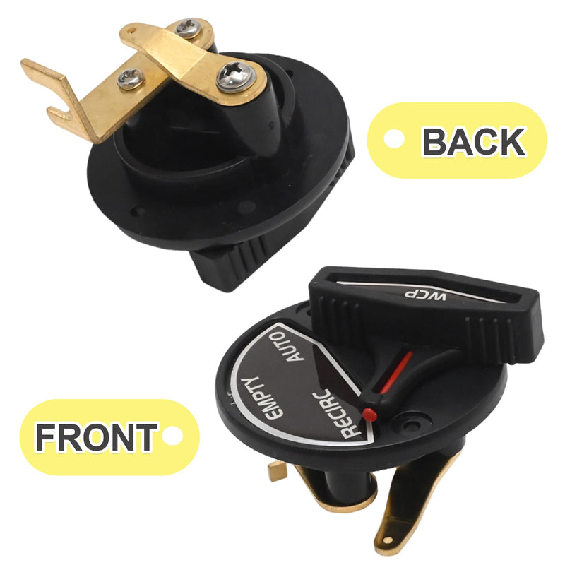 5900006 RK3-BW Valve Handle Valve Switch Actuator, Replacement for Ranger Boats Livewell Control Cable Lever Compatible for Actuator System V3 Series