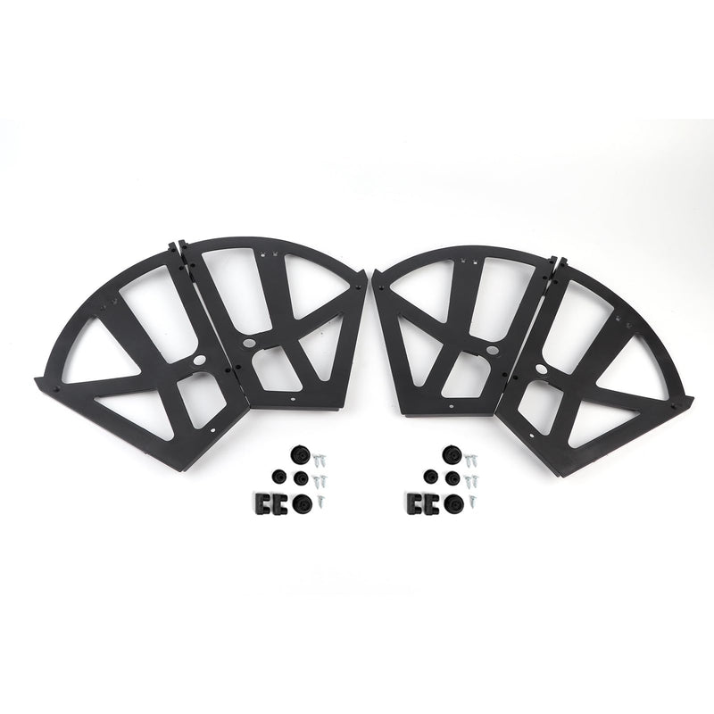 4pcs Shoes Cabinet Hinges Shoe Rack Hinge Black ABS Shoe Drawer Hinge Shoe Flip Frame Rack Shoe Turning Rack Cabinet Accessory for Increaseing Cabinet Capacity, 26x20cm