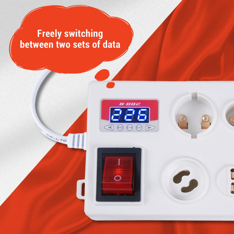 LED Bulb Power Tester, 60-300V Adaptive Voltage LED Strip Lamp Beads Light Source Testing Tool B22 E14 E27 GU10 G4 to G12 G9