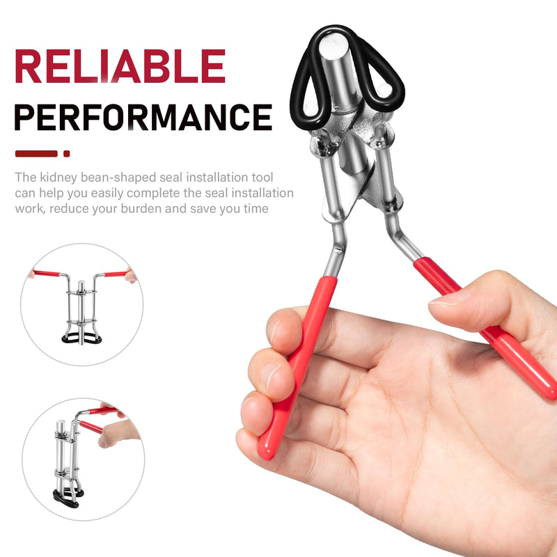Hydraulic Cylinder Seal Kit-Rod Seal Install Tool-Hydraulic U-Cup Twistor Installation Tool Seal Twistor Install Tool Set with 2 Side Pick & Hook Multi Tool 5PCS