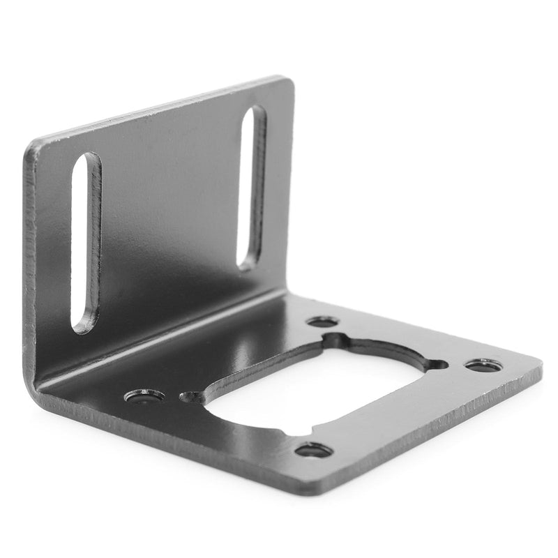 2Pcs 370 Motor Mounting Bracket with Screw Worm Gear Motor Bracket Holder Fixed Fastener DIY Parts DC Motor Mounting Bracket Holder for JGY-370 & A58SW31ZY DC Worm Motor 370 Motor Bracket