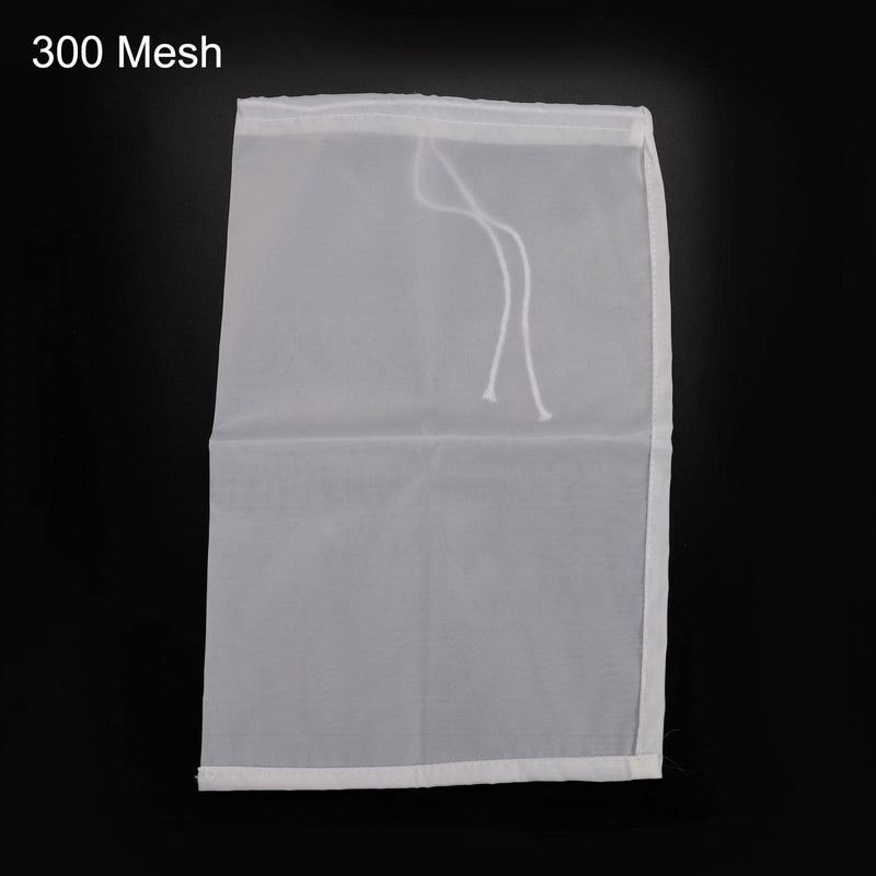 uxcell Paint Filter Bag 300 Mesh (11.8"x7.9") Nylon Strainer for Filtering Paint, Gasoline, Fuel