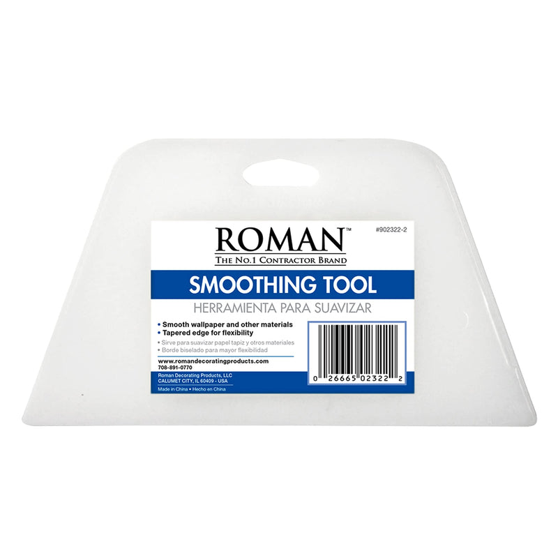 Roman 207802LW 6454 Seam Repair Adhesive 3 Oz and Wallpaper Smoothing Tool for Installation 7.75-Inch Wide