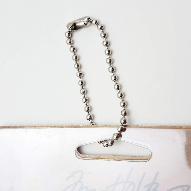 Stainless Steel Ball chain Tag Key Chain Connector 6 Inch Long 2.4mm Bead Dia 100 Pcs - NewNest Australia