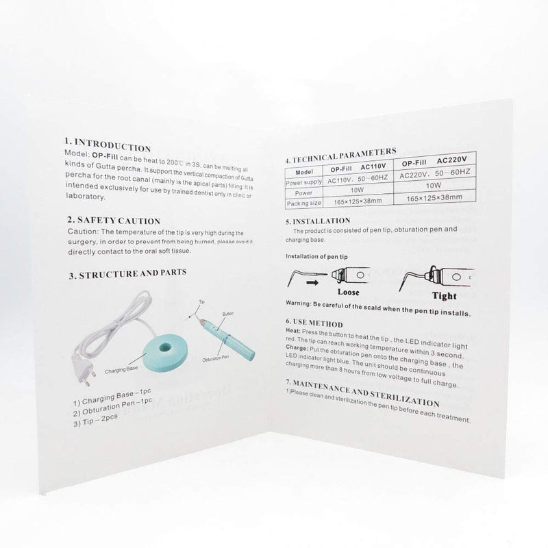 Obturation Pen -Heater Plugger Dissolved Breaker