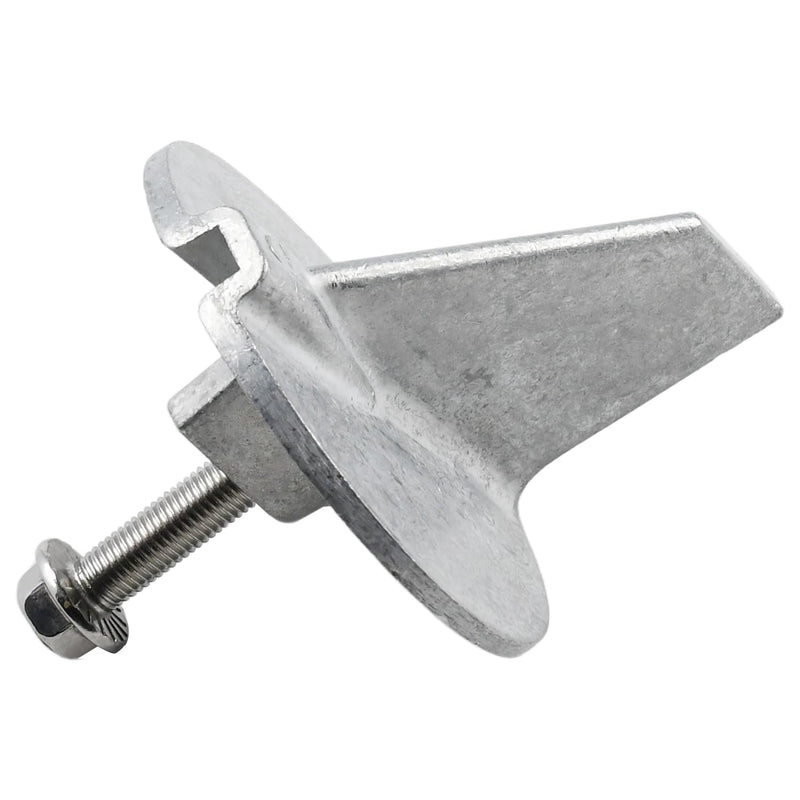 Boat Motor Zinc Trim Tab Anode 6E5-45371-01 Compatible with Yamaha Outboard Engine 115HP-225HP 2/4-stroke, Rep for Sierra 18-6097