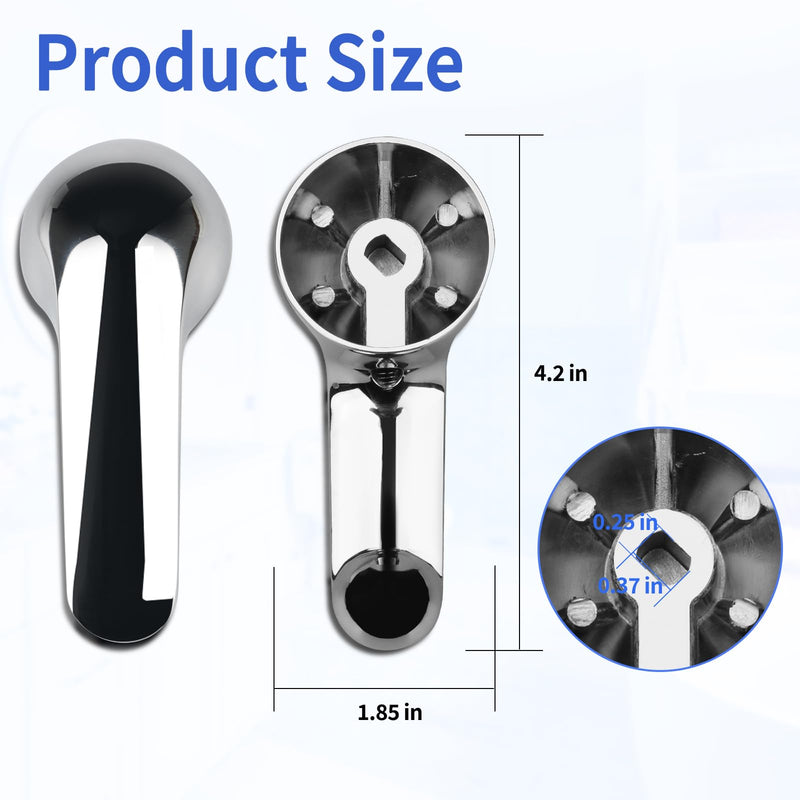 H79 Single Metal Lever Handle Compatible with Delta 1300/1400 Series Handle Kit, Faucet Handle fit for Delta Tub - Chrome Bathroom Accessories