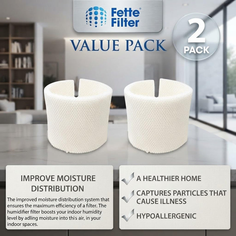MAF1 Humidifier Wicking Filter for AIRCARE/Essick Air/Kenmore Consoles Pack of 2